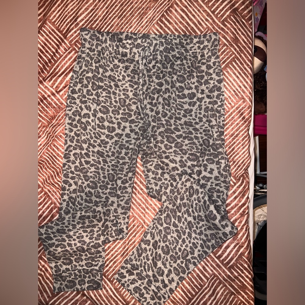 Soft Cheetah Print & Tan Sweats Bundle